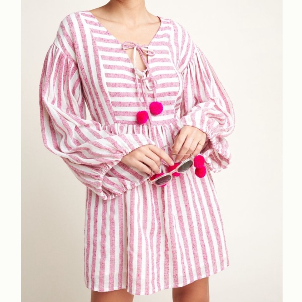 NWT Sundress Monroe Caftan Dress Anthropologie S XS